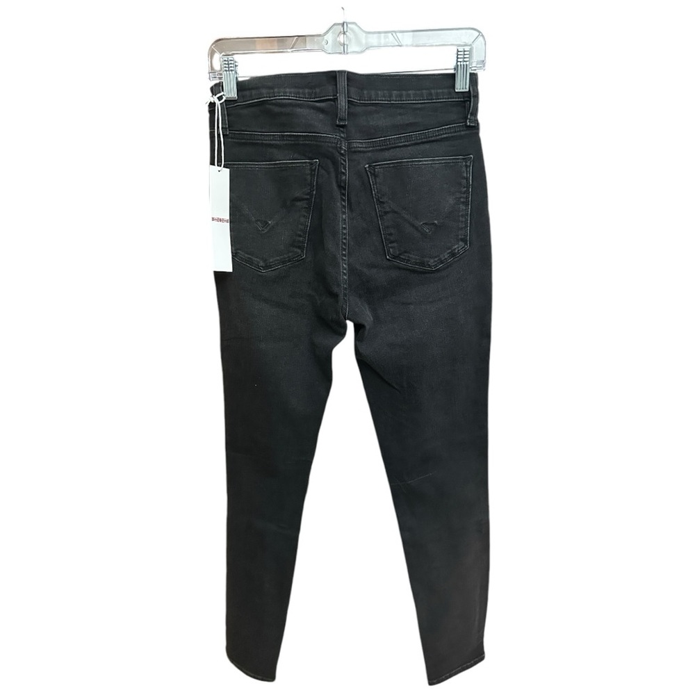Hudson Barbara Hi Rise Skinny Jeans in Black Sizes 25 & 26 or US 0 & 2 - Picture 6 of 14